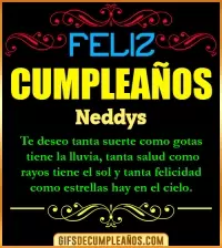 GIF Frases de Cumpleaños Neddys